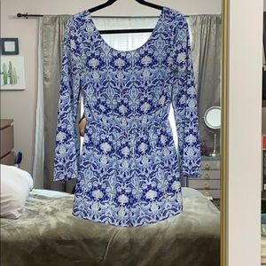 Long sleeve summer romper